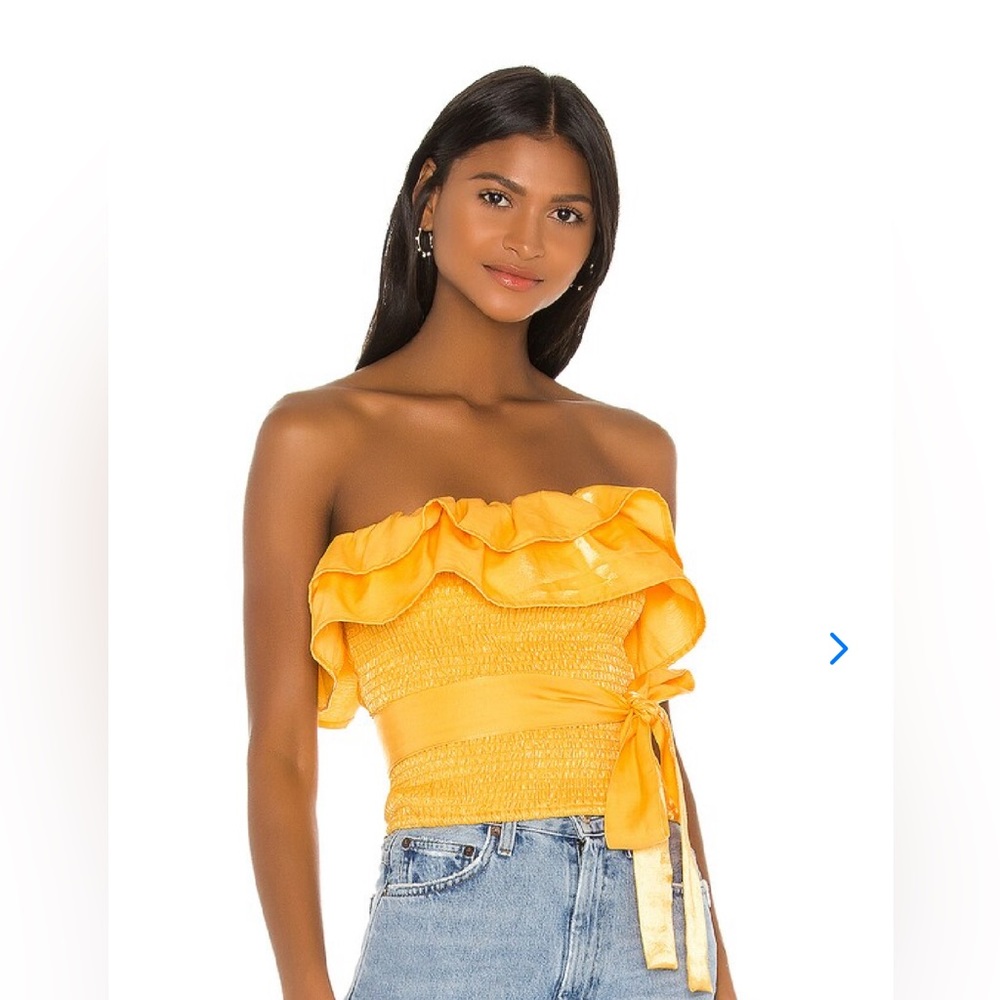 Ruffle top by Friends and lovers